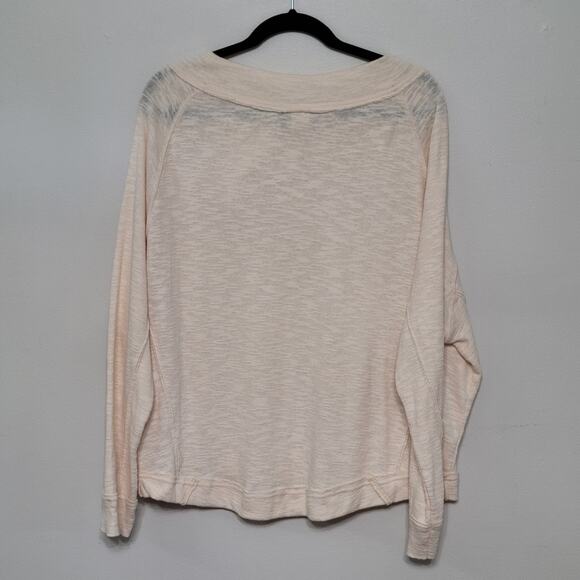 Free People We The Free Don't Forget Me Top Medium Cream Button Detail - Picture 4 of 6